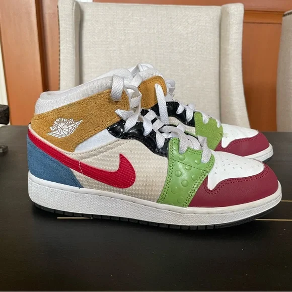 Multicolor Kids Sneakers - Picture 10 of 11